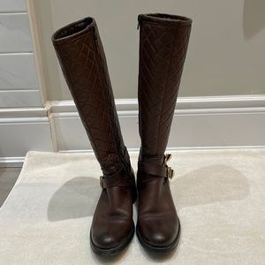 Browns Tan Moto Boots